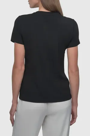 DKNY Met Stairs Coversational Graphic T-Shirt in at Nordstrom, Size Small
