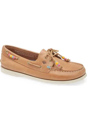 Sperry Authentic Original 2-Eye Beaded Boat Shoe in at Nordstrom, Size 5.5