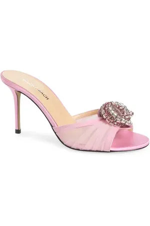 Mach & Mach Galaxy Ruched Stiletto Sandal in at Nordstrom, Size 5.5Us