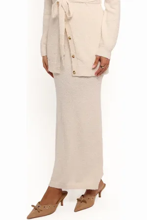 Petal & Pup Rowee Boucl?? Midi Sweater Skirt in at Nordstrom, Size Small