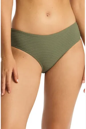 SEA LEVEL Textured Bikini Bottoms in at Nordstrom, Size 4 Us