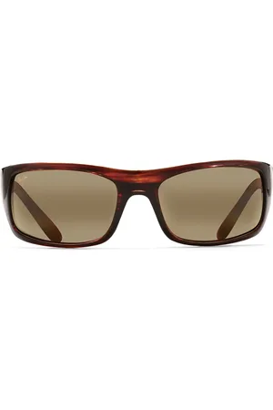 Maui Jim Peahi 65mm Polarized Sport Sunglasses in Tortoise /Hcl Bronze Lens at Nordstrom