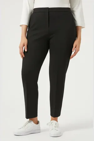 Persona by Marina Rinaldi Nada Slim Fit Jersey Ankle Pants in at Nordstrom, Size 16W