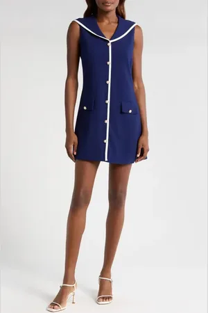 WAYF Set Sail Minidress in at Nordstrom, Size X-Small