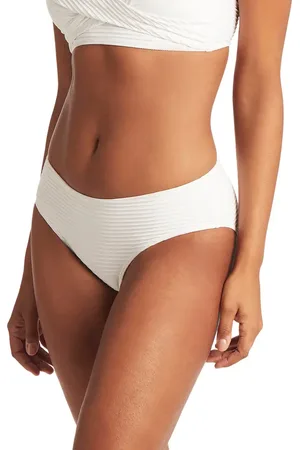 SEA LEVEL Textured Bikini Bottoms in at Nordstrom, Size 14 Us