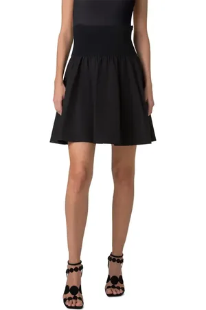 AKRIS High Waist Cotton Skirt in at Nordstrom, Size 6