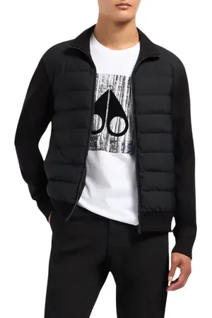 Moose Knuckles Kamet Hybrid Mixed Media Down Jacket in at Nordstrom, Size Large