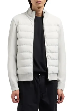 Moose Knuckles Kamet Hybrid Mixed Media Down Jacket in at Nordstrom, Size Xx-Large