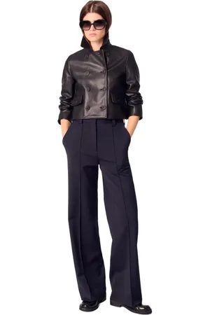 Maje Suit trousers with pintucks in at Nordstrom, Size 36 Eu