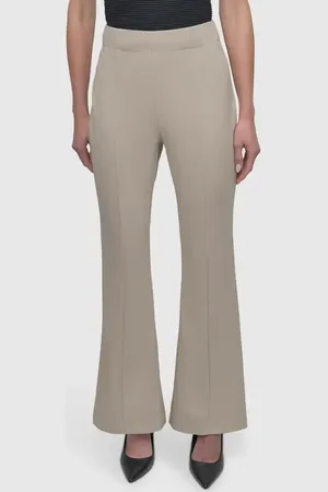 DKNY Wide Leg Scuba Knit Pants in at Nordstrom, Size Small