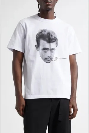 SACAI James Dean Cotton Graphic T-Shirt in at Nordstrom, Size 4