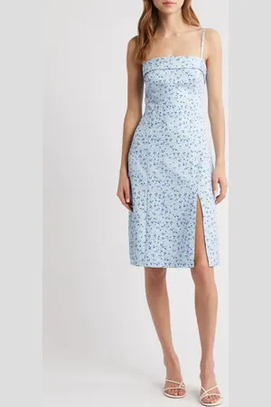 French Connection Echo Floral Crepe Dress in at Nordstrom, Size 14