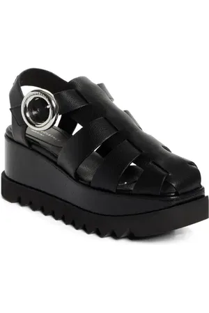 Stella McCartney Elyse Wedge Fisherman Sandal in at Nordstrom, Size 11Us