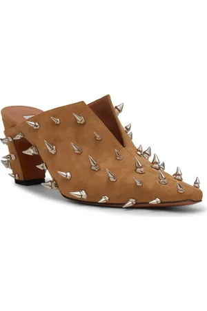 Alexander McQueen Thorn Studded Mule in at Nordstrom, Size 6.5Us