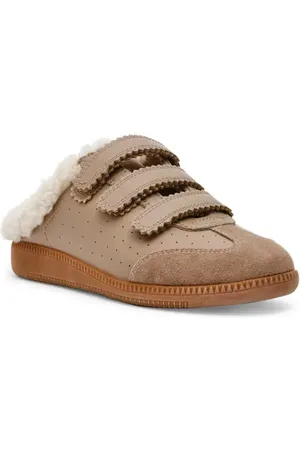 Steve Madden Memento Faux Shearling Lined Mule Sneaker in at Nordstrom, Size 6