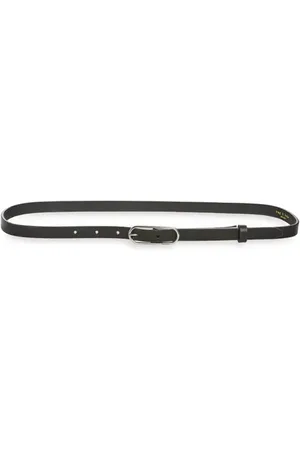 RAG&BONE Baby Rounded Rebound Leather Belt in at Nordstrom, Size Large Regular