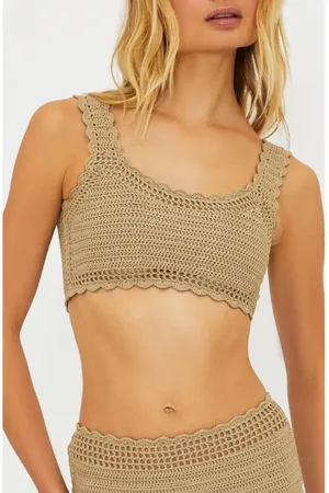 Beach Riot Andy Crochet Bikini Top in at Nordstrom, Size X-Small