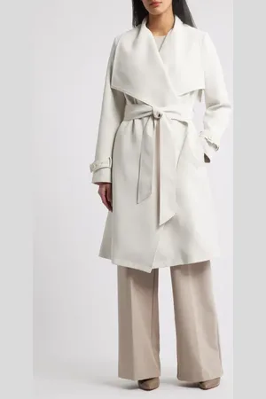BCBG Max Azria Belted Trench Coat in at Nordstrom, Size Large