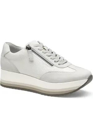 Johnston & Murphy Gracie Side Zip Sneaker in at Nordstrom, Size 7.5