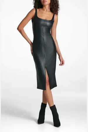 Commando Faux Leather Midi Tank Dress in at Nordstrom, Size X-Small