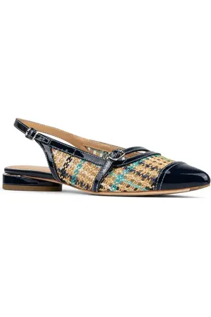 Donald Pliner Pointed Toe Slingback Flat in at Nordstrom, Size 6.5
