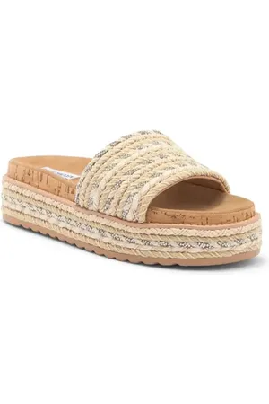 Steve Madden Beller Platform Slide Sandal in at Nordstrom, Size 9