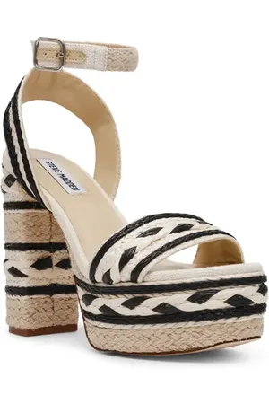 Steve Madden Lucci Espadrille Ankle Strap Platform Sandal in at Nordstrom, Size 7.5