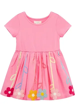 Peek Essentials Flower Vines Fit & Flare Dress in at Nordstrom, Size 18M