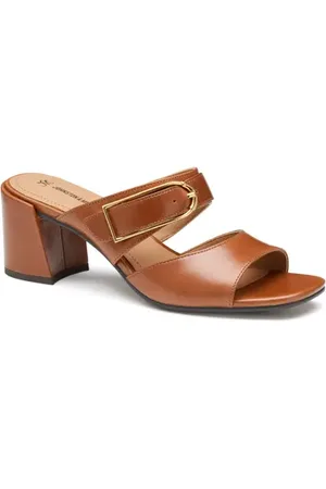 Johnston & Murphy Everly Buckle Slide Sandal in at Nordstrom, Size 6