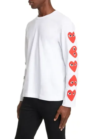 Comme des Garçons Long Sleeve T-Shirt in at Nordstrom, Size Large