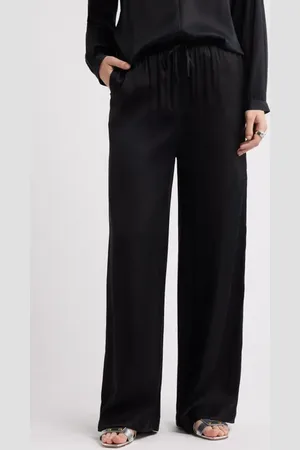 Nordstrom Satin Drawstring Pants in at , Size X-Small