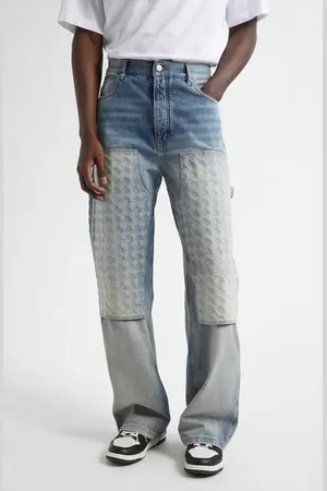 AMIRI Debosseed MA Quad Carpenter Jeans in at Nordstrom, Size 32