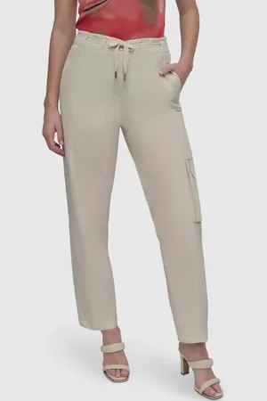 DKNY Taffeta Cargo Pants in at Nordstrom, Size Medium