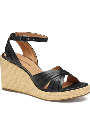 Johnston & Murphy Marcia Platform Wedge Sandal (Women) in at Nordstrom, Size 9