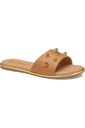 Johnston & Murphy Shayla Embellished Slide Sandal in at Nordstrom, Size 8.5