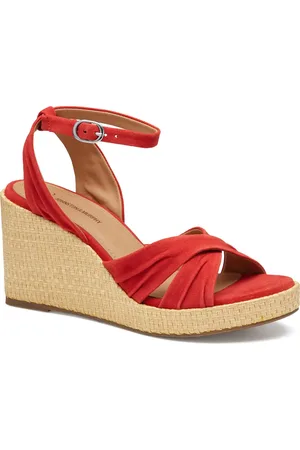 Johnston & Murphy Marcia Platform Wedge Sandal (Women) in at Nordstrom, Size 6