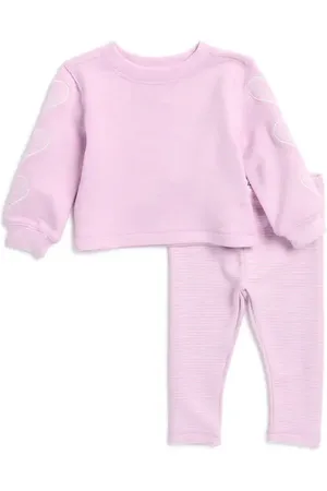 Splendid Cloudline Hearts Top & Pants Set in at Nordstrom, Size 12-18M