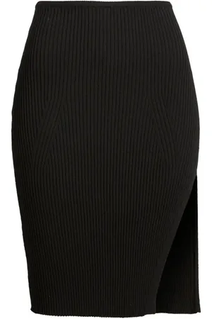 Topshop Rib Sweater Convertible Top/Skirt in at Nordstrom, Size Medium