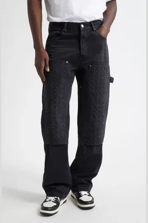 AMIRI Debosseed MA Quad Carpenter Jeans in at Nordstrom, Size 31