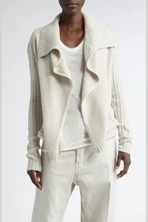 Rick Owens Open Front Cashmere Cardigan in at Nordstrom, Size Small