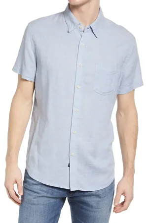 Rails Fairfax Relaxed Fit Short Sleeve Cotton Button-Up Shirt in at Nordstrom, Size Medium