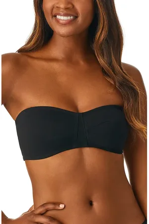 On Gossamer Cabana Strapless Cotton Blend Bandeau in at Nordstrom, Size Small