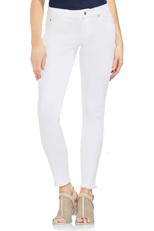 Vince Camuto Fray Hem Skinny Jeans in at Nordstrom, Size 30