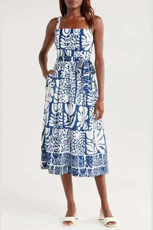 Julia Jordan Mixed Print Dress in at Nordstrom, Size 12