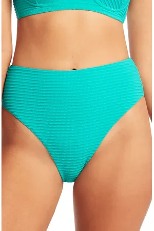 SEA LEVEL Retro High Waist Bikini Bottoms in at Nordstrom, Size 4 Us
