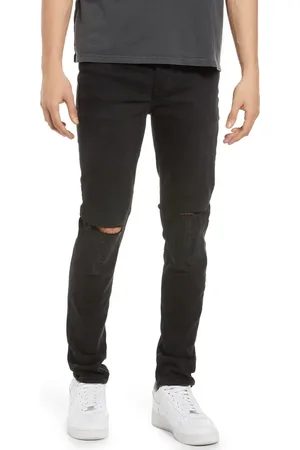 KSUBI Chitch Krow Krushed Ripped Slim Skinny Jeans in at Nordstrom, Size 32