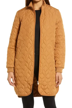 Ilse Jacobsen Isle Jacobsen Long Quilted Jacket in at Nordstrom, Size 4 Us