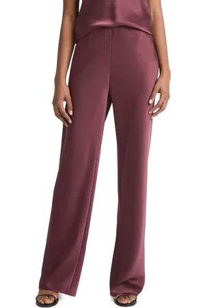 Vince Fluid High Waist Straight Leg Pants in at Nordstrom, Size X-Large