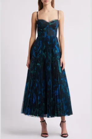 Hutch Corset Pleated Maxi Dress in at Nordstrom, Size 2