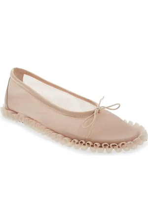 Simone Rocha Tutu Frill Mesh Ballet Flat in at Nordstrom, Size 8Us